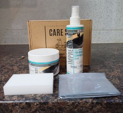 GRANMASTER CLEANING CARE PACKAGE for GRANITE/QUARTZ SINKS (200ml impregnation agent/250ml paste), GRA0060 GRANMASTER CLEANING CARE PACKAGE for GRANITE/QUARTZ SINKS (200ml impregnation agent/250ml paste), GRA0060
